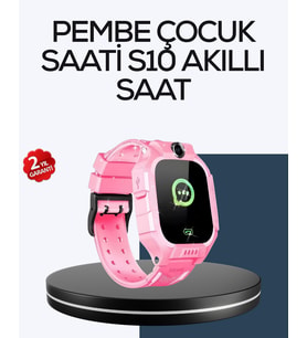 S10 Akıllı Çocuk Saati Çift Yönlü Konuşma Sos Fonksiyonu