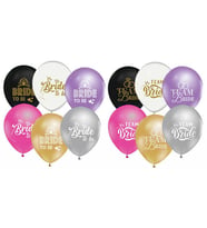 BALON BRIDE TO BE BASKILI METALİK KARIŞIK PK:100-