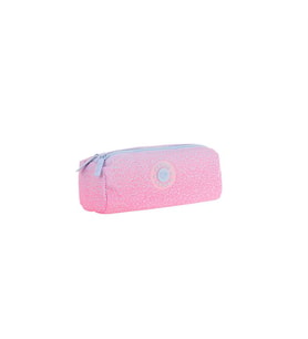 Kaukko Dots Dual Kalem Çantası Pink K2714