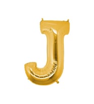 Folyo balon harf j altın 16 ınc(40cm) pk:1-