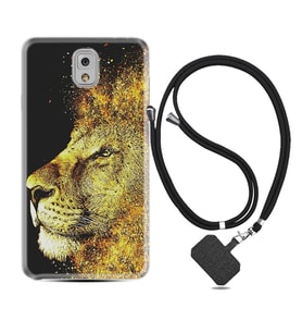 Samsung Note 3 4 5 8 9 20 Ultra 10 Lite Kılıf Boyun Askılı Silikon Leon 1323