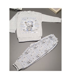 Mini Tarz Love Dream Pijama (Somon)