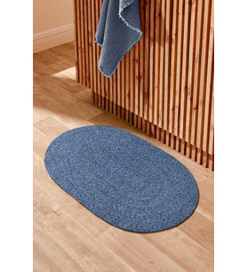 Koza Home Cesta El Yapımı Örgü Lacivert Kilim 50x80 4020