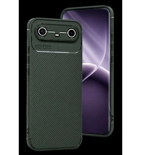 Spark Slim 5G Auto Focus Karbon Kapak - Koyu Yeşil