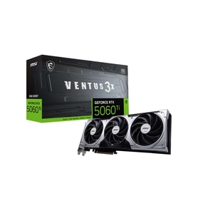 MSI 8GB RTX5060TI 8G VENTUS 3X OC GDDR7 HDMI-DP PCIE 5.0