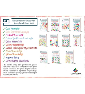 Özel Gereksinimli Çocuğu Olan Anne - Baba El Kitabı Serisi: 11 Kitap set