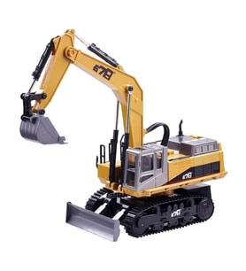 Metal Aksamlı Uzaktan Kumandalı Kepçe Dozer