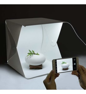 Ürün Çekim Çadırı Mini Fon Fotoğraf Stüdyosu Ledli Işık Perdesi