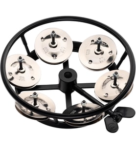 Meinl THH1BK Percussion Screw Hihat Tamburin (Siyah)