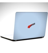 Süperman Minimal Laptop Sticker 13 İnch (34X24CM)