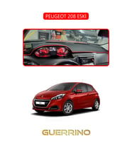 PEUGEOT 208 ESKİTORPİDO KORUMA HALISI KIRMIZI KENAR