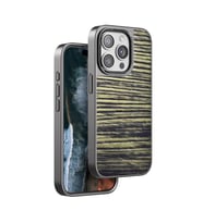 Durukar® iPhone 14 Pro Wave Kapak - Koyu Kahve
