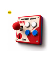 Retro Arcade Işık Anahtarı Kapağı