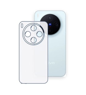 SChitec VIVO X300 Uyumlu Arka Yüzey Hidrojel Koruyucu Film