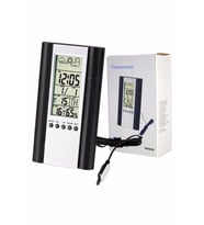 Termometre H 6308ab Isı + Nem Ölçer*saat*alarm Tt Technıc