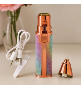 Northcity USB Şarjlı 2-in-1 Burun ve Yanak Tüy Alma Makinesi