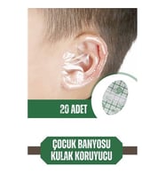 TransForMacion Çocuk Banyo Kulak Koruyucu Su Geçirmez 20 Adet 