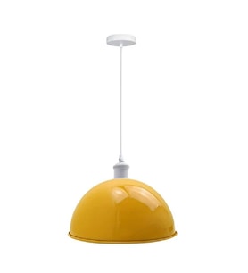 RİOLİGHT MODERN1,VİNTAGE1,RETRO1,RUSTİK1 SARI 1XE27 DUYLU METAL TEKLİ SARKIT AVİZE 