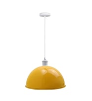 RİOLİGHT MODERN1,VİNTAGE1,RETRO1,RUSTİK1 SARI 1XE27 DUYLU METAL TEKLİ SARKIT AVİZE 
