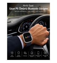 Mey İthalat® Akıllı Saat Yeni Nesil Bluetooth Bağlantılı Uyku Sağlık Takibi GPS Ve NFC Uyumlu