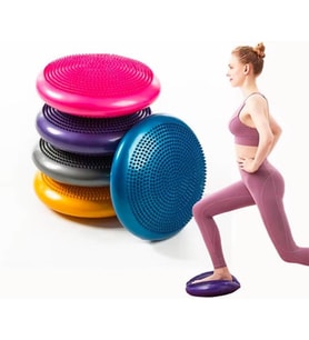 Denge Diski - Dikenli Masaj Yüzeyli - Pilates ve Koordinasyon Minderi