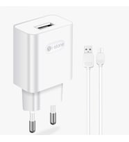 i-Stone Stn-113 18W Hızlı Şarj Adaptörü + Micro USB Kablo Beyaz