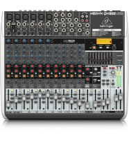 Behringer QX1832USB XENYX Mic Preamp'ları ve Kompresörleri, Klark Teknik Multi-FX İşlemcisi, Kablosuz Seçeneği ve USB/Ses Arayüzü ile Premium 18-Girişli 3/2-Bus Mikser