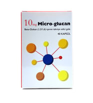 İmuneks Micro-Glucan 10 mg 40 Kapsül