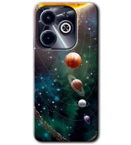 İnfinix Hot 40i Kılıf HD Desen Baskılı Kılıf - Cosmos