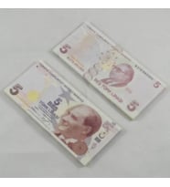 Geçersiz Şaka Düğün Parası Sahte Para 100 Adet Oyun Parası Türk Lirası 5 TL