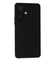 Vivo Y27 Uyumlu Kılıf Nano içi Kadife Silikon - Siyah