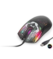 Mouse 7200 Dpi Rgb Graffiti Desenli - Siyah G306A