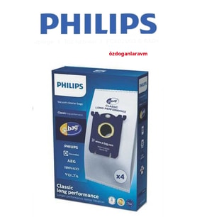 PHILIPS 8000 Elektrik Süpürgesi XD8122/10 Hepa Toz Torbası