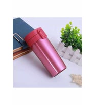Tek El Bas Iç Paslanmaz Çelik Termos 380 Ml Seyehat Mug Sızdırmaz Çift Katmanlı Snape Filtreli