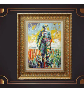 ÖZEL SERİ ALTIN VARAKLI ATATÜRK TABLO S1037