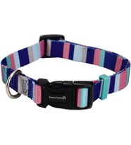 Köpek Boyun Tasması, Renkli Kaıln Çizgiler, 20-30cm, 10mm