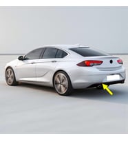 Opel Insignia B Sedan 2018-2022 Sol Arka Tampon Reflektörü 13460219