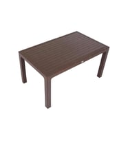 Mandella 90x150 Elit Rattan Masa KAHVERENGİ