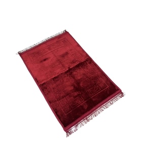 Royam Lüx Kalın Yumuşak Kaymaz Taban Peluş Seccade 80 X 120