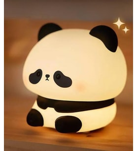 Panda Şekilli Renk Değiştirebilen Dokunmatik Gece Lambası