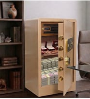 Closter CLP-70 PRO-GL Profesyonel Çelik Para Kasası 70 cm Gold