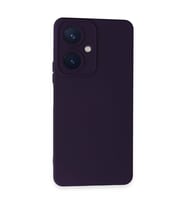 Vivo Y27 Kılıf Nano İçi Kadife Silikon - Mor