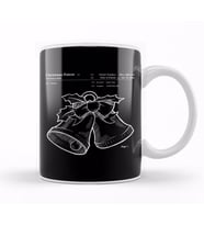 Christmas Bells Blueprint Kupa Bardak Porselen
