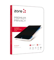Apple iPad Pro 12.9 2015 Uyumlu Zore Tablet Privacy Temperli Cam Ekran Koruyucu (Siyah)