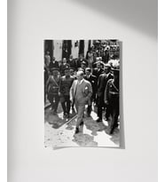 Çerçevesiz Poster Cumhuriyetin Ayak Sesleri (Çok Renkli)
