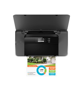 HP A4 Renkli N4K99C Officejet Taşınabilir Bataryalı Yazıcı USB 2.0,Kablosuz