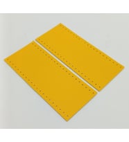 Angel Çanta Aksesuar Suni Deri Tutma Sapı Sarı Simit Sap 17x7.5 Cm