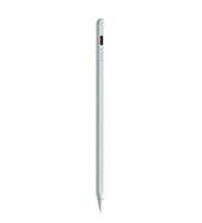 Lexroo iPad Uyumlu Stylus Kalem K2259 Şarjlı Dokunmatik LED Pil Göstergeli Alüminyum Beyaz