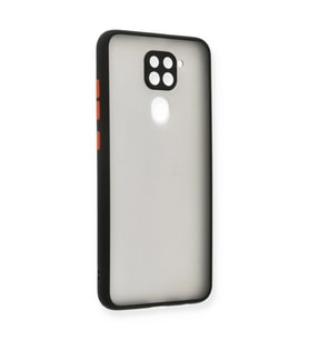 Xiaomi Redmi Note 9 Kılıf Montreal Silikon Kapak - Siyah