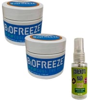 Biofreeze Bakım Masaj Kremi 150 Mlx2+Çörek Otu Yağı Ile